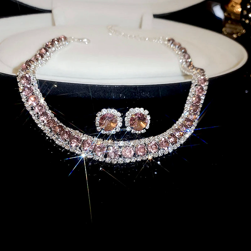 Luxury Diamond Jewelry Set 